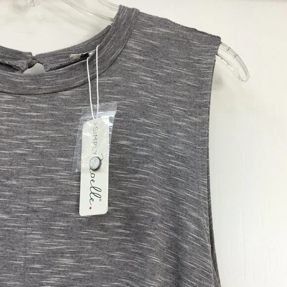 Simply Noelle Sleeveless Tank Dress With Pockets Size L/XL NEW With Tags - Picture 3 of 8